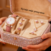 Розе сет са светлуцавим цирконима