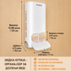 Зидни организатор за веш и чарапе димензија 33x17 cm.