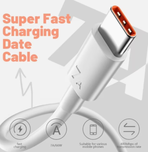 Супер брзи usb c кабл 66w (1m)
