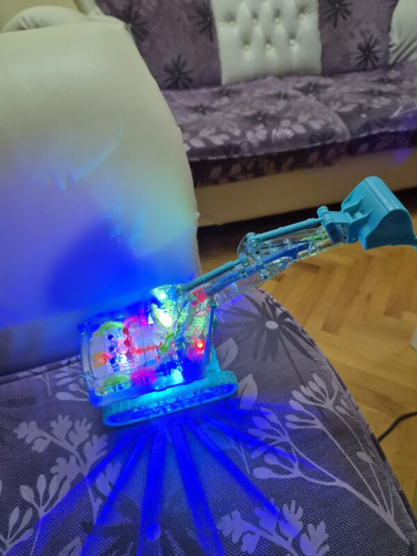 Дечји багер играчка! (13.5cm дужина гусенице)