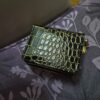 Црни новчаник са кроко текстуром! (11х8х4cm)