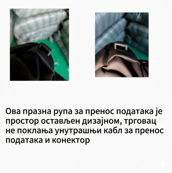 Мушка торба против крађе са шифром, 23х14х9цм