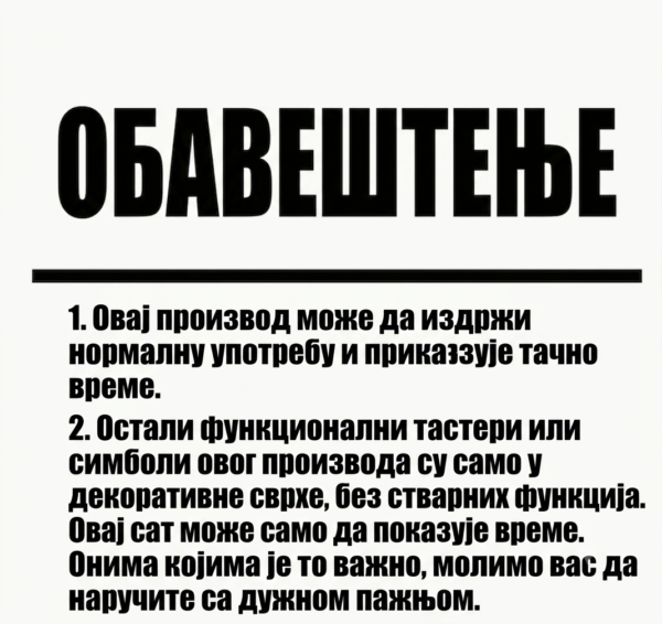 ЛЕД спортски сат за стил и акцију