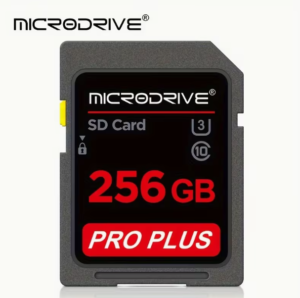 microdrive pro plus sd картица од 256gb, u3