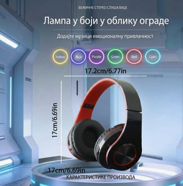 Моћне „В1” бежичне слушалице (17,2 x 17 цм) са бежичним сабвуфером, Бас III технологијом и опцијом за ХД позиве за врхунско уживање у звуку!