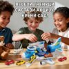 Gemini_Generated_Image_l6nw68l6nw68l6nw "Супер Складиште" авион са аутомобилима и хеликоптером! Рампе за утовар, паркинг платформа и сати забаве за децу 3+. Димензије: 37.4x19.5x9.8 cm. Савршен поклон!