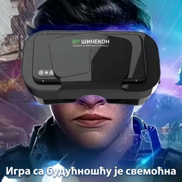 Impresivne „VR Shinecon” 3D naočare (180x122x91 mm) za uživanje u vrhunskim VR igrama, filmovima i virtuelnom svetu!