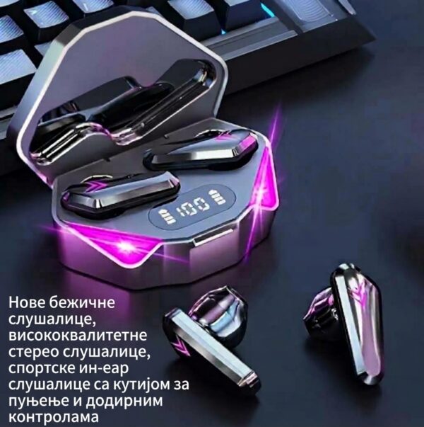 Gemini_Generated_Image_xbtedxxbtedxxbte Нове бежичне стерео „in-ear” спортске слушалице са кутијом за пуњење, LED дисплејем и додирним контролама за врхунско уживање у музици!