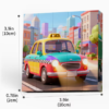 Интерактивна магнетна слагалица „Magnetic Cube Puzzle” са 25 делова и 6 мотива градских возила за савршен спој едукације и забаве!