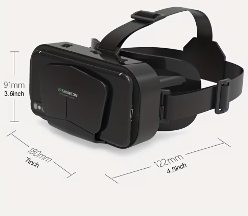 Impresivne „VR Shinecon” 3D naočare (180x122x91 mm) za uživanje u vrhunskim VR igrama, filmovima i virtuelnom svetu!